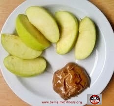 apple and nuts butter