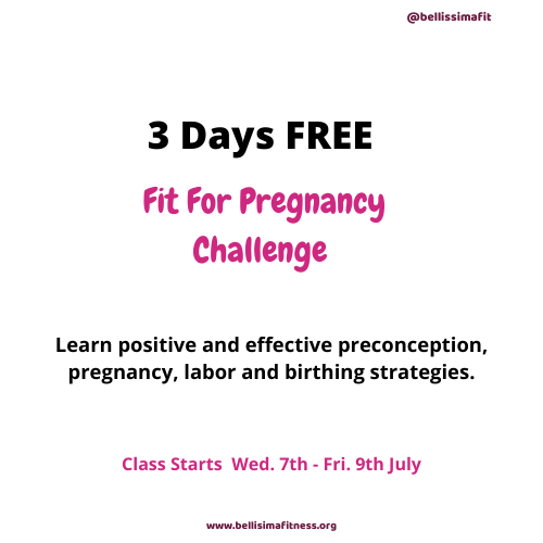 3 Days Free – Fit For Pregnancy Challenge