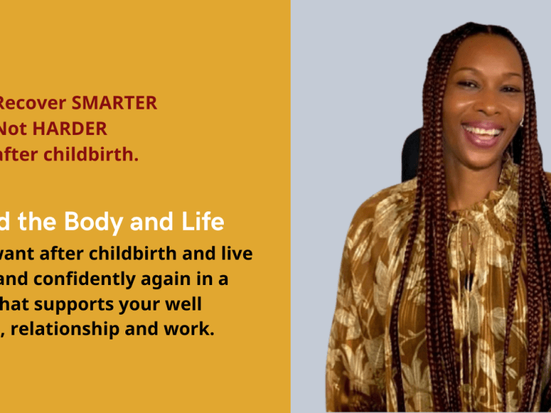 ALL ABOUT BBLB: The 5 Weeks Premium Postpartum Recovery 1-1 Coaching&nbsp;Plan